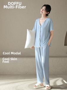 Breast Padded Cooling Ladies Sleepwear Set