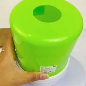 กล่องทิชชู่ กล่องกระดาษทิชชู่ กล่องทิชชู่เหลี่ยม กล่องทิชชู่กลม พลาสติกอย่างดี แพ็ค 12 ชิ้นคละสี