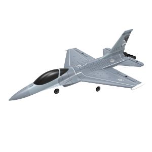 Volantex Glider Plane Remote Control 2.4G 4CH 6Axis Jet F16 Fighting Falcon 365mm Wingspan EPP Xpilot Stabilizer One Key Aerobatic 761-10 RTF
