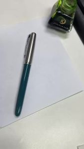 Bút Máy Jinhao 86 Series Cao Cấp Nhẹ Làm Từ Thép Không Gỉ Đầu Ngòi Mảnh Nắp Hình Mũi Tên Dùng Cho Thư Pháp Và Văn Phòng.