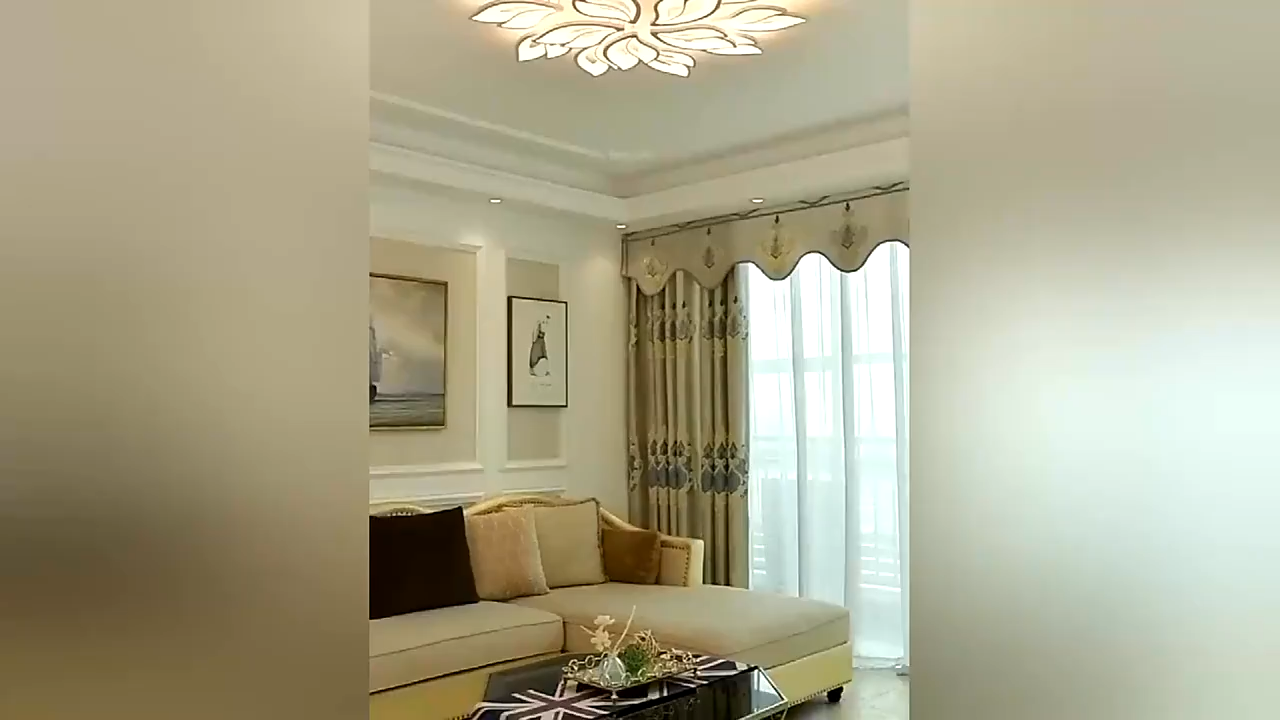 Exquisite living room leaf chandelier / Modern LED chandelier Ceiling Light / Bedroom ceiling light