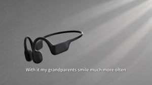 [Free Gift] Yueer Bone Conduction Hearing Aid More Refined Sound Processing Dual Bluetooth 6.0 Headset Easier to Operate for Hearing Loss