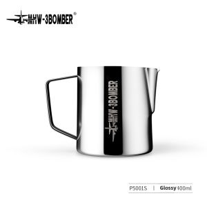 MHW-3BOMBER | Professional Patterned Spout Milk Frothing Pitcher