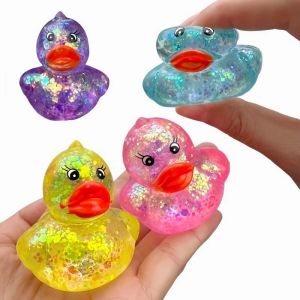 Soft Squishy Cute Animal Maltose Aurora Duck Squeeze Toy Stress Relief Decompression stress ball Stretch Creative toys gifts
