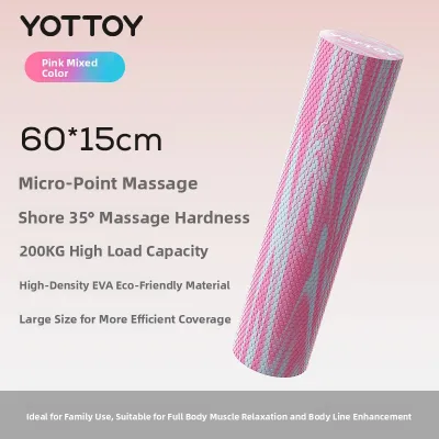 YOTTOY | Solid Muscle Relaxing Foam Roller with Floating Points