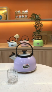 RIGOLETTO - Teko Siul Rigoletto Maspion / Teko Bunyi Rigoletto Maspion Jawa / Whistling Kettle Rigoletto 2.5 / 3 / 3.5 / 5 Liter