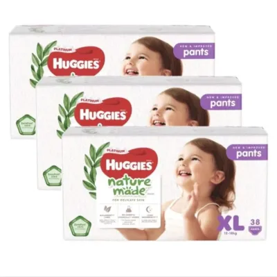 Huggies Platinum Naturemade Pants XL