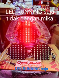 LAMPU LED RUNNING SMASH NEW ( wajib DC lampu belakang)