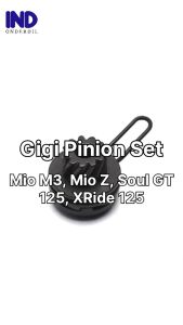 Gigi Pinion Set Mio M3 Z Soul GT 125 X-Ride 125 XRide Gear Kick Starter Stater Assy Comp Kick Driven Lawan As Slah Selah