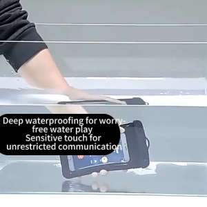 Phone waterproof pouch 22*10cm TPU Case IPX8 waterproof rating suitable for swimming and diving