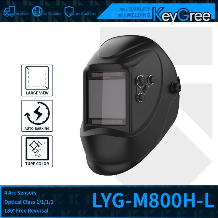 KeyGree True Color Mask Glasses Welder Equipment AutoDarkening Solder