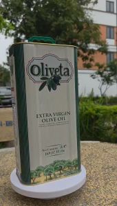 Dầu oliu Extra virgin Oliveta can thiếc 5 lít 2028