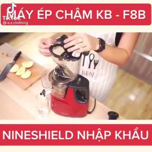 [ free ship ]Máy ép chậm nguyên quả Nineshield KB-F8B công suất 150W bảo hành 12 tháng -
