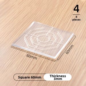 Silent Non-slip Bumper Pads Silicone