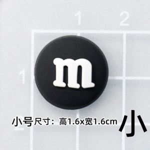 Pink Kitty Letter Bowtie Heart Lollipop Soft Silicone DIY Water Cup Phone Case Hole Shoes Stickers Adorable Fashion Accessories