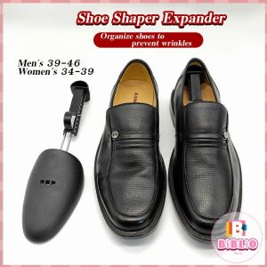 BIBLIO 1 Pair Adjustable Hard Plastic Shoe Tree For Men&Women Support Plastic Stretcher Shaper Expander