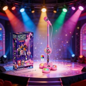 Hasbro | Childrens& Karaoke Microphone Guitar with Stand Educational Toy Brain Training Music Gift Suitable for Boys and Girls