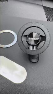 Giá Đỡ Điện Thoại Ô Tô Từ Tính Kép 360 Độ ° Nam Châm Hai Mặt Đa Năng Có Thể Xoay Giá Đỡ Tự Động Chắc Chắn Tương Thích Với MagSafe