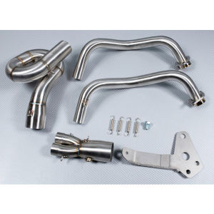 Motorcycle Exhaust Full Pipe Exhaust System For YAMAHA MT07 TRACER XSR 700 2015 - 2024