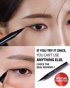 [SISTER ANN Official] Perfect Edge Brush Pen Liner 0.1mm (2 Colors)