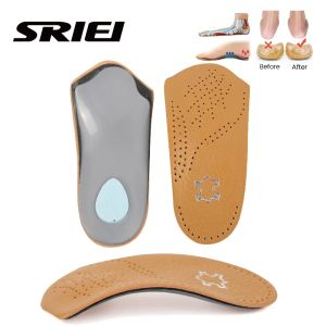 SRIEI 1Pair Arch Support Orthopedic Insoles Flat Foot Correct Orthotic Insole Feet Care Health Orthotics Insert Shoe Pad for Men Women