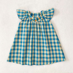 Sister Set Childrens Dress Toddler Pinafore Infant One-piece Summer New Korean Style