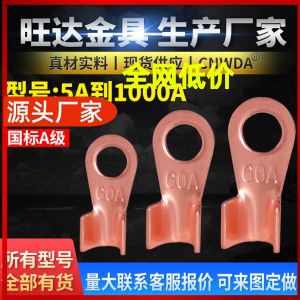 60a Đồng Mũi Dây Tai Nhà Ga Mở Mũi Đồng Kết Nối Tiêu Chuẩn Một Lớp 50 Miếng Châu Âu Dây Nhà Ga Khối