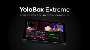 Yololiv YoloBox Extreme All in One 4K UHD Multi Camera Livestreaming & Switching System HDMI | NDI | USB-C & A Inputs Built-in Audio Mixer SD / Nano Sim Card Slot Ethernet WIFI 7 4G Network Streaming Up to 20 Max Live Switch Sources | JG Superstore