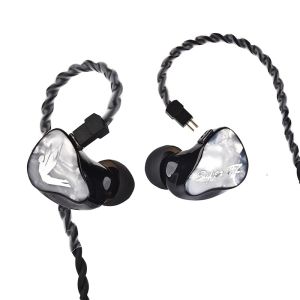 Superz Force1c Wired In-Ear Monitor Headphones for Drumming Heavy Bass Earbuds Professional Audio Engineering Soundcheck