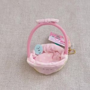 Bandai | Đồ Chơi Hoạt Hình Sinh Vật Góc Khuất Búp Bê Nhồi Bông Hình Giỏ Móc Khóa Hình Túi Phụ Kiện Lông Mềm Mại Đồ Trang Trí Đáng Yêu Dành Cho Người Hâm Mộ