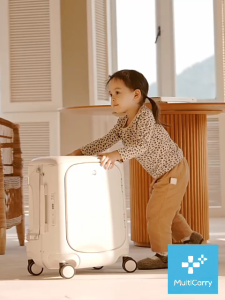 Kids Luggage Trolley Suitcase Travel Suitcase kids Luggage Can Sit and Ride On With TSA Lock Portable Travel Bag