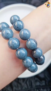 Collection Grade Rare Deep Blue Trolleite Bracelet
