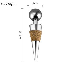 MEISITEKEKE | Zinc Aluminum Alloy Wine Bottle Stopper