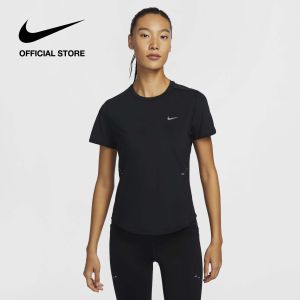 Nike Dri-FIT Womens Swift Short-Sleeve Running Top - Black [HM9699-010]