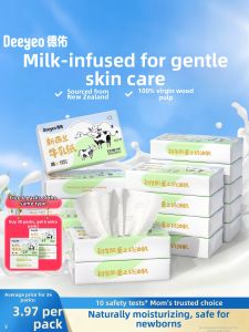 DEYOU | Milk-based Soft Tissue 100 Sheets