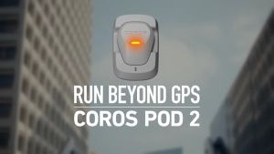 COROS POD 2 GPS Runners Grey อุปกรณ์ติดตามการฝึกซ้อม by Pro Gadgets