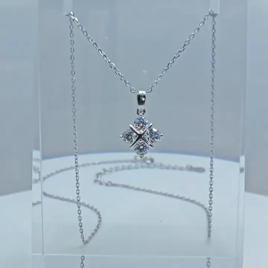 OVG Kalung Wanita N001 Original Fashion Perhiasan Cewek Zirkon Dilapisi Platinum Anti Luntur Necklaces