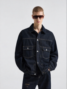 BODYDREAM | Commuter Casual New Cut Short Wide Raw Denim Jacket