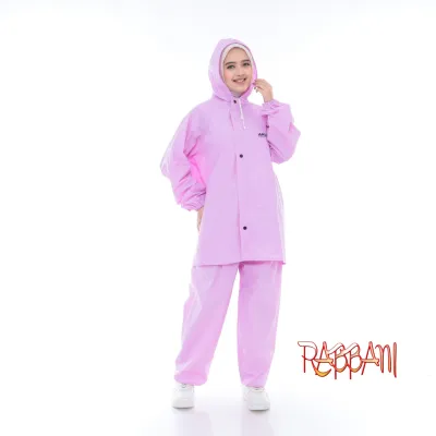 Jas Hujan Akula Jas Hujan Setelan Jaket Dan Celana Pria Wanita Anti Air Bahan PVC 025 RAINCOAT
