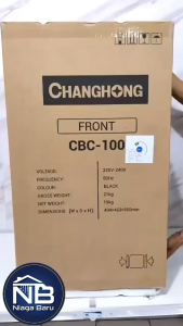 CHANGHONG Kulkas PORTABLE MINI BAR REFRIGERATOR CBC 100 - Kapasitas 100 Liter