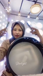 STARLIGHT lampu hias ruang tamu lampu LED Kamar Permukaan Dipasang Lampu Plafon Rumah 60watt 3 Warna Lampu Plafon Minimalis