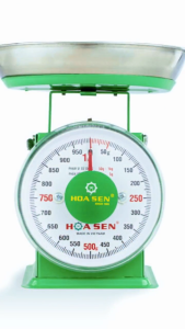 CÂN ĐỒNG HỒ HOA SEN - LOẠI 1KG (hàng chính hãng - bảo hành 1 năm)