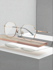 HELEN KELLER | Oval Shape Face Slimming Eyeglasses Frame