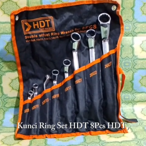 Kunci Ring Set 8 Pcs Merk HDT