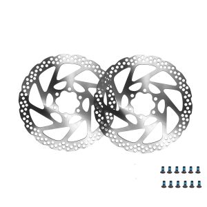 2 CHIẾC 160mm Xe Đạp Phanh Đĩa Cánh Quạt Thép Không Gỉ 6 Bu Lông Tương Thích Với MTB Xe Đạp Đường Bộ Và Hầu Hết Các Xe Đạp Má Phanh Đĩa Thủy Lực