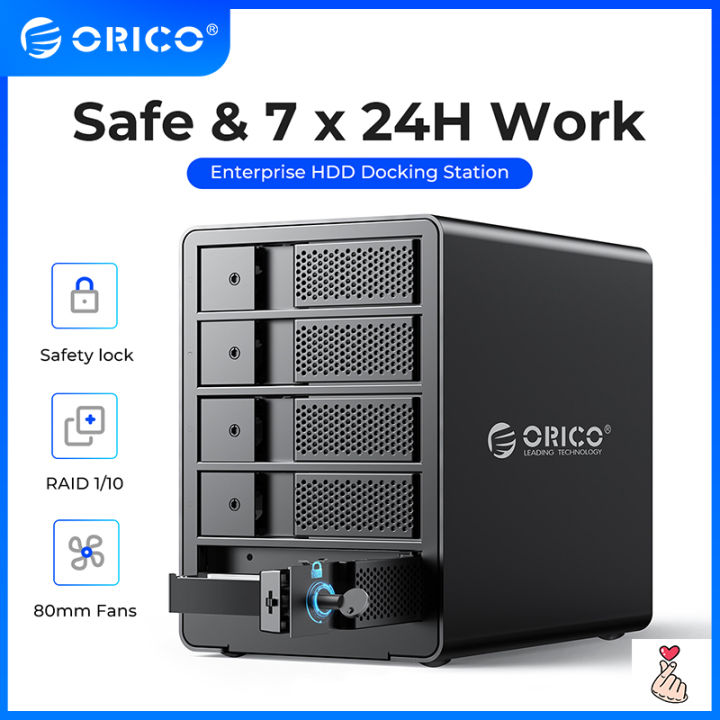 ORICO 95 Series 5 Bay 3.5 ''USB3.0 HDD Docking Station รองรับ RAID Mode ...
