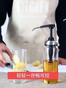 Olive Oil Dispenser Bottle Cooking Glass Oil Spray Vinegar Kitchen Tools Glass Storage Bottles for Spice Glass Oil Spray