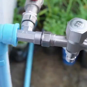 (ร้านไทย) ข้อต่อท่อ สเตนเลส SUS304 เกลียว 4หุน ข้อต่อน้ำอะไหล่หลายทรง อุปกรณ์ประปา แข็งแรง