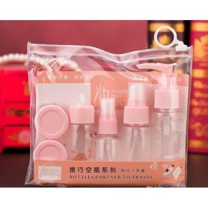 Botol Tempat Sabun Shampoo Lotion Parfum 5 in 1 / Travel Toiletries Kit Bottle