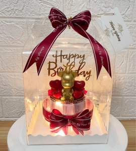 (ขนาด 10 ใบ) ของขวัญ เค้กเงิน เค้กใส่เงินสดเอง เป็นของขวัญในโอกาสต่างๆ